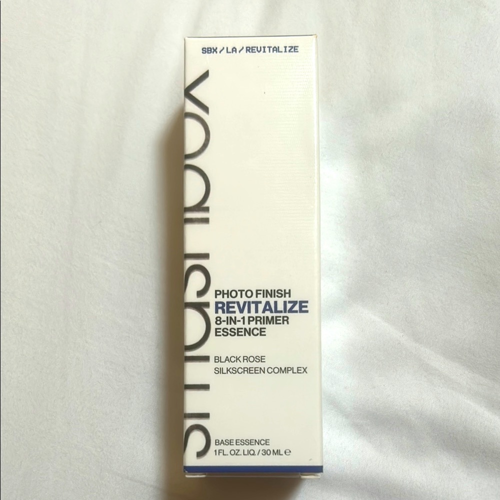 NIB Smashbox Photo Finish Revitalize 8-in-1 Primer Essence 1 Fl Oz